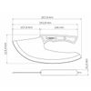 Couteau à pizza et viande Viking Black 27cm. - Visuel 3